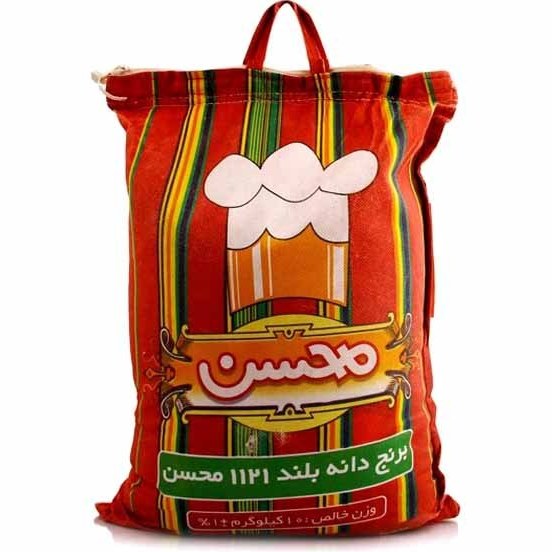 برنج محسن ۱۰ کیلوگرم هندی دانه بلند