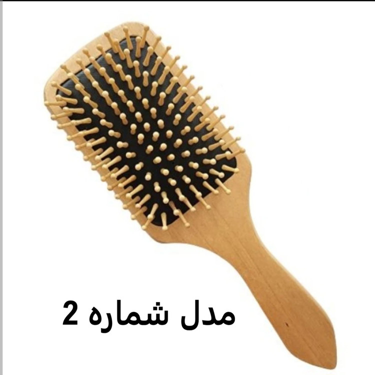 برس مو چوبی بامبو