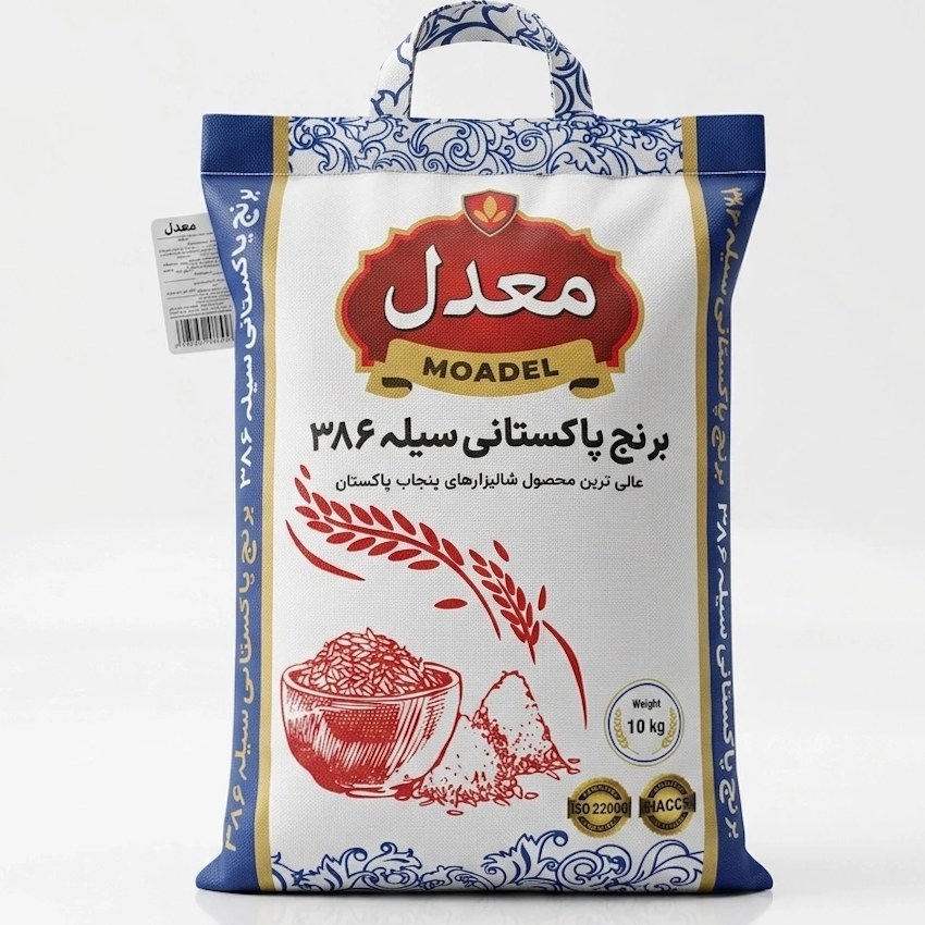 برنج پاکستانی ممتاز معدل ۱۰ کیلوگرم